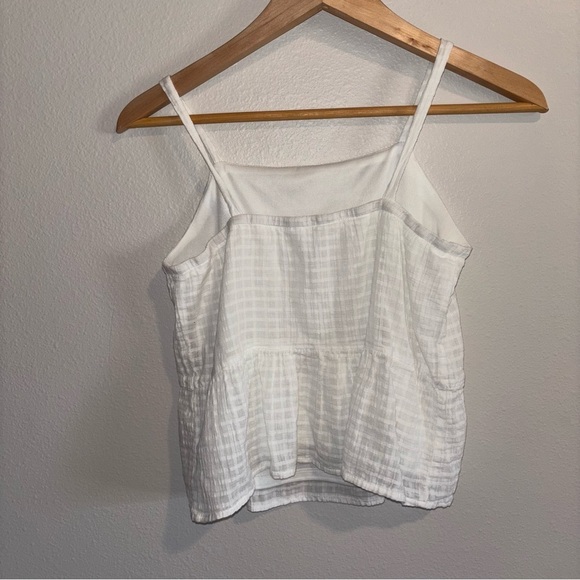 White Spaghetti strap Top Size 10-12 - Picture 4 of 4